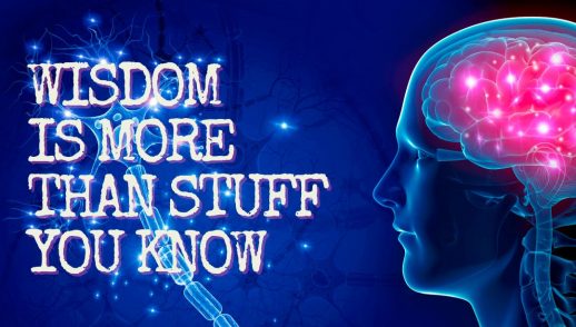 Wisdom is more than stuff you know