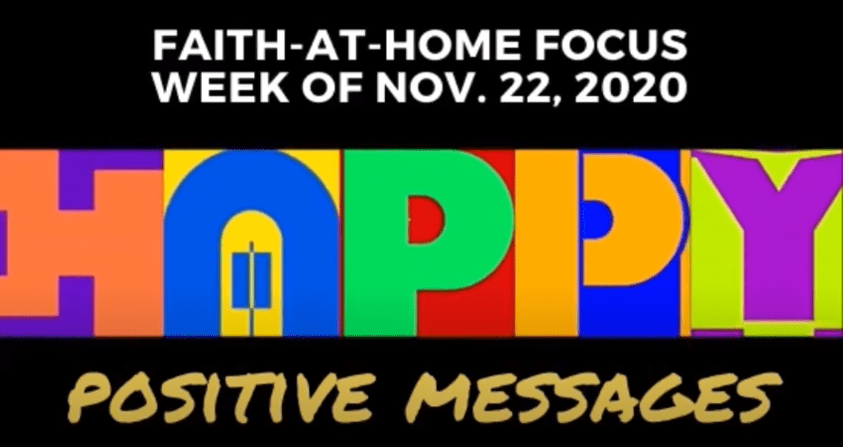 Positive Messages - Faith-At-Home (November 22)