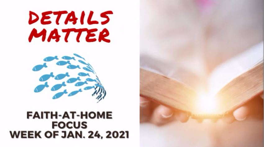 Details Matter - Faith-At-Home (January 24)