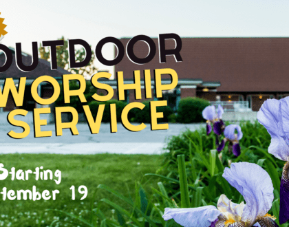 NEW: Outdoor worship services