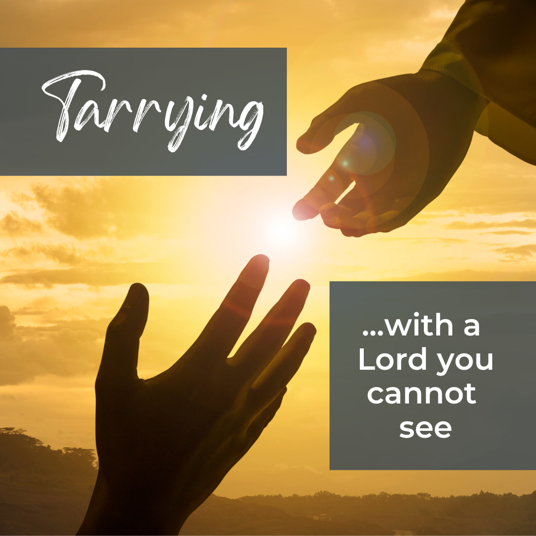 Tarrying with a Lord you cannot see