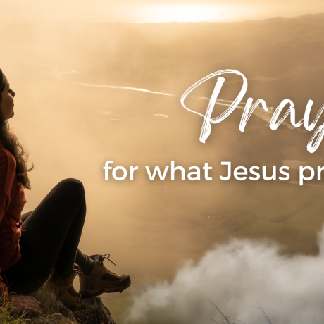 Praying for what Jesus prays for