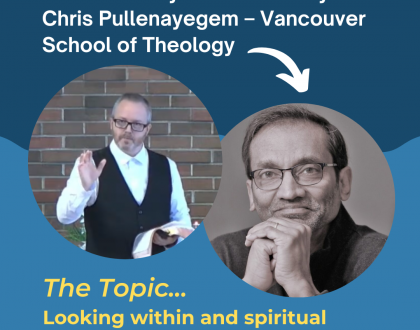 Looking within and spiritual disciplines as we seek to love God – an interview by Chris Pullenayegem