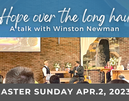 Hope over the long haul - a talk with Winston Newman