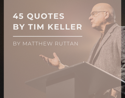 45 QUOTES BY TIM KELLER