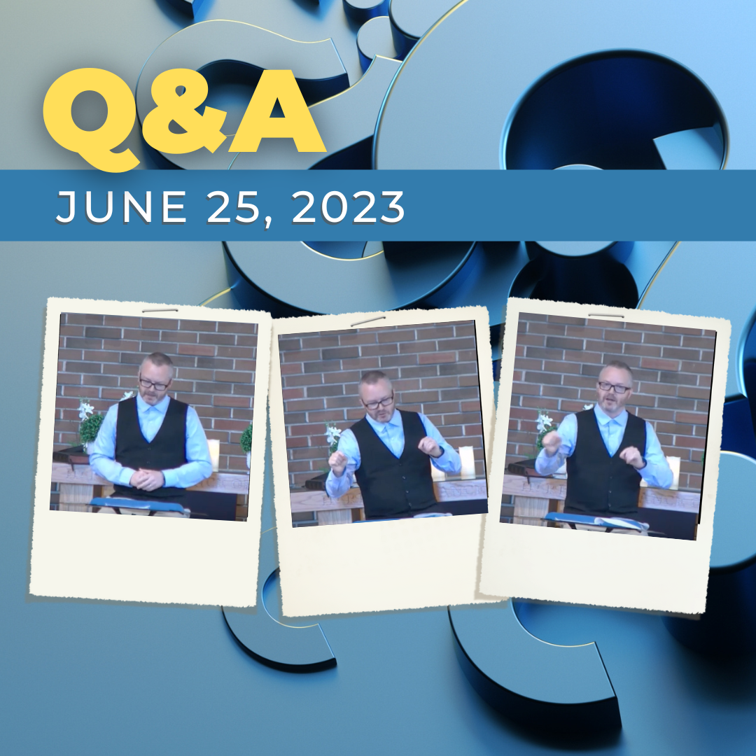 Q&A Forum - June 25, 2023