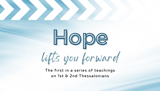 Hope lifts you forward
