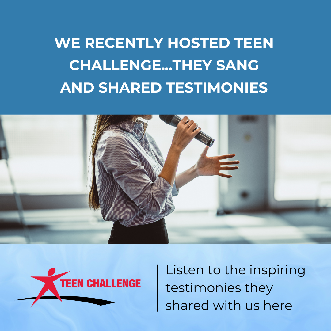 Testimonies from Teen Challenge