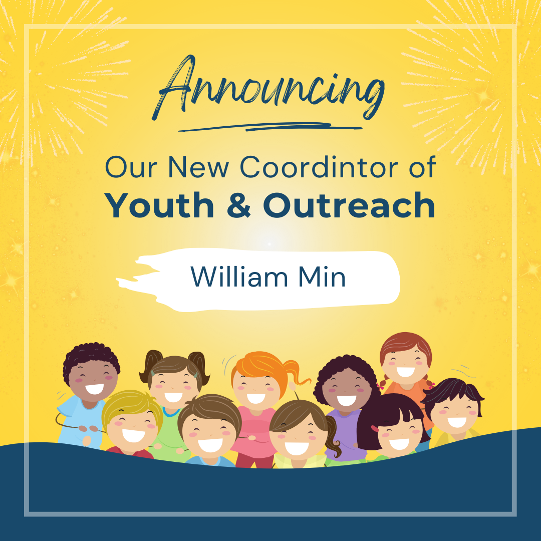 Announcement: Our New Coordinator of Youth and Outreach