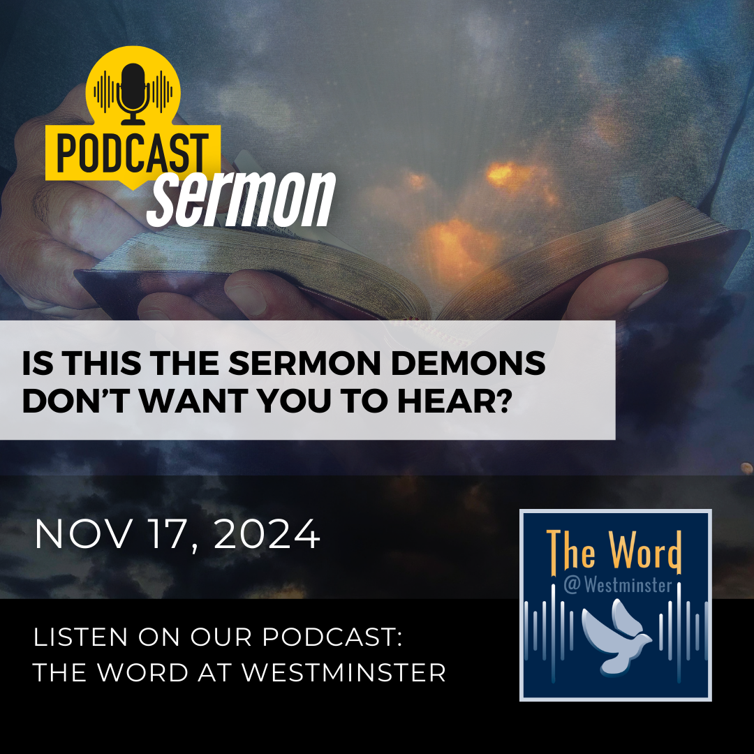 Is this the sermon demons don't want you to hear?