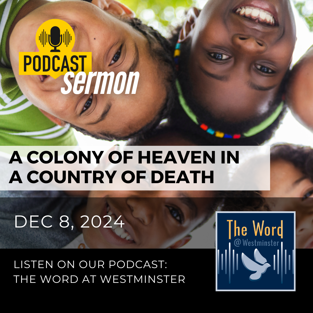 A Colony of Heaven in a Country of Death (Sermon)